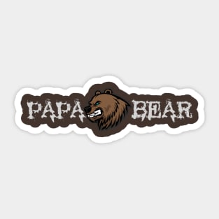 papa bear Sticker